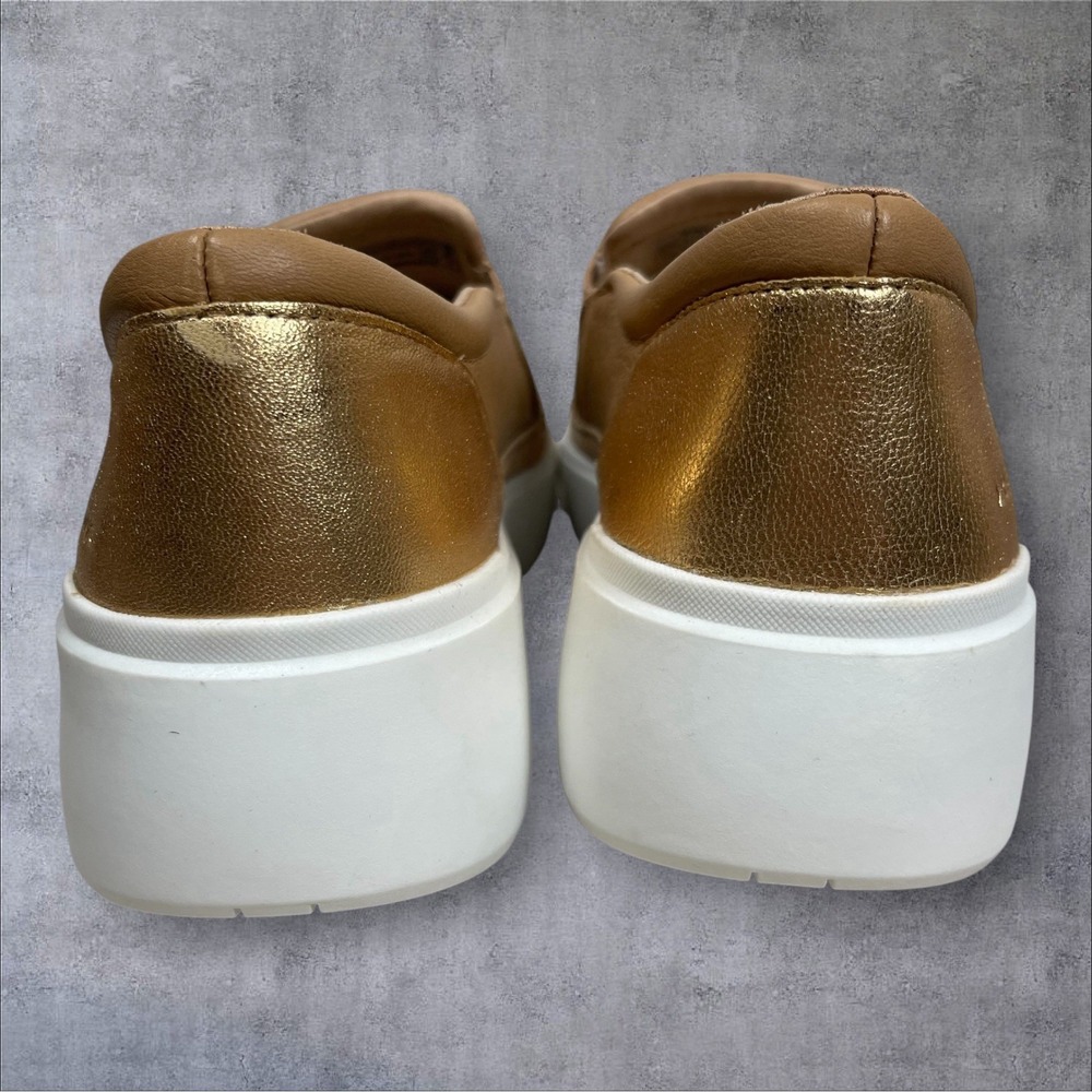 Vionic Kearny Leather Platform Sneaker Loafers Womens 9 Slip On Shoes Comfort - Picture 7 of 10